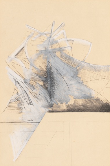 Jay Defeo, Untitled (Architecture Series), Hosfelt Gallery